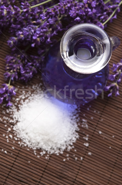 Foto stock: Lavanda · flores · natureza · corpo