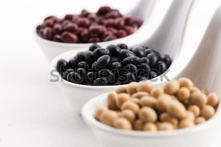 tricolor soybeans Stock photo © joannawnuk