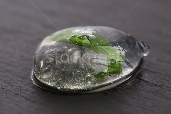 Foto d'archivio: Mojito · bolla · molecolare · cocktail · acqua · vetro