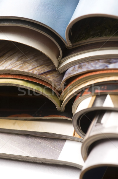 stack of magazines Stock photo © joannawnuk