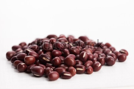 Red haricot beans (Adzuki) Stock photo © joannawnuk