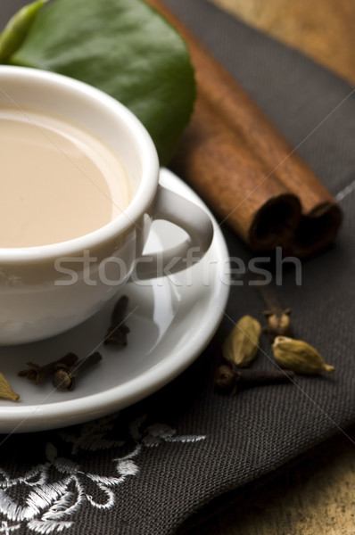 Masala chai Stock photo © joannawnuk