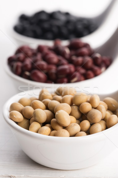 tricolor soybeans Stock photo © joannawnuk