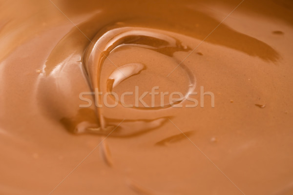 Fondu lait chocolat fond wallpaper vagues [[stock_photo]] © joannawnuk