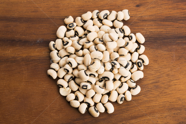 Stock photo: black eye beans