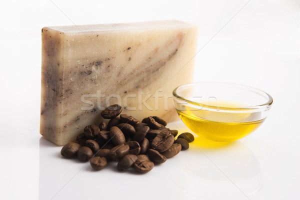 Coffee soap Stock photo © joannawnuk