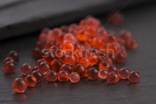 strawberry caviar, molecular gastronomy Stock photo © joannawnuk