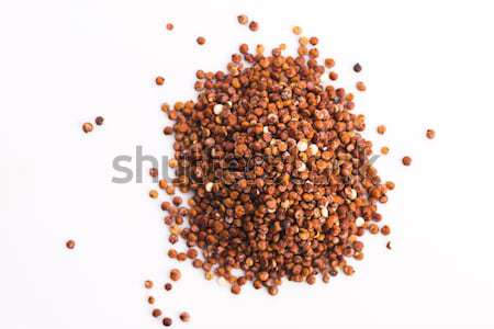 Pile of quinoa grain on a white background  Stock photo © joannawnuk