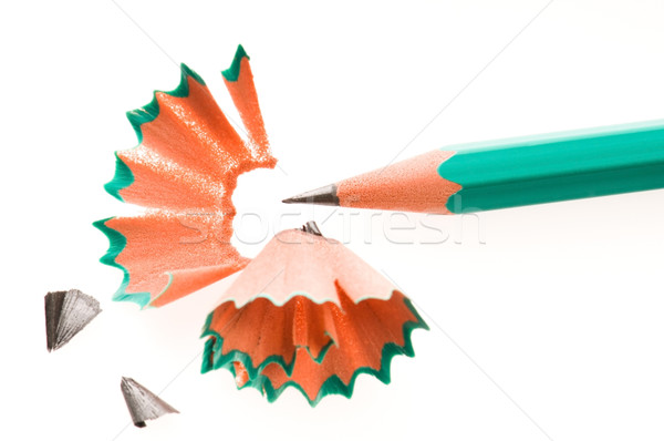 Pencil and shavings Stock photo © joannawnuk