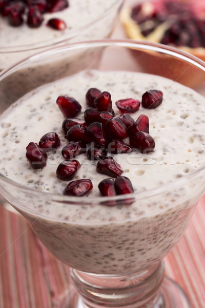 Chia seed pudding Stock photo © joannawnuk