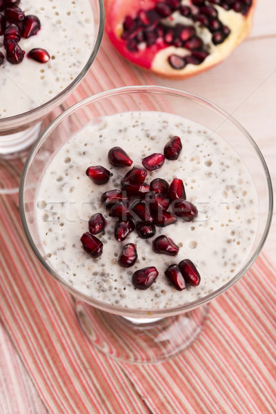 Chia seed pudding Stock photo © joannawnuk