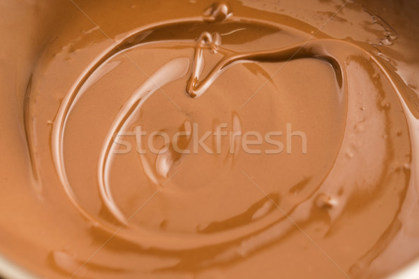 Background of melted milk chocolate Stock photo © joannawnuk