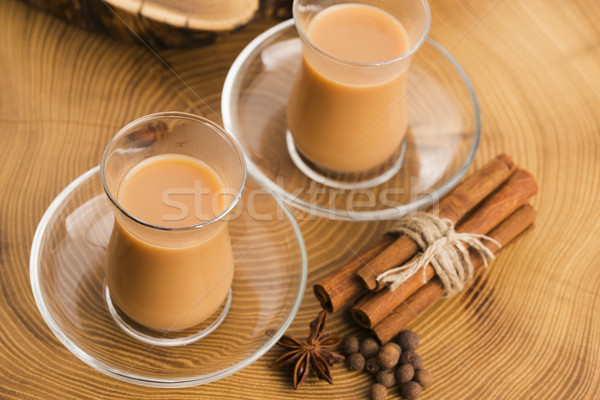 Masala chai Stock photo © joannawnuk