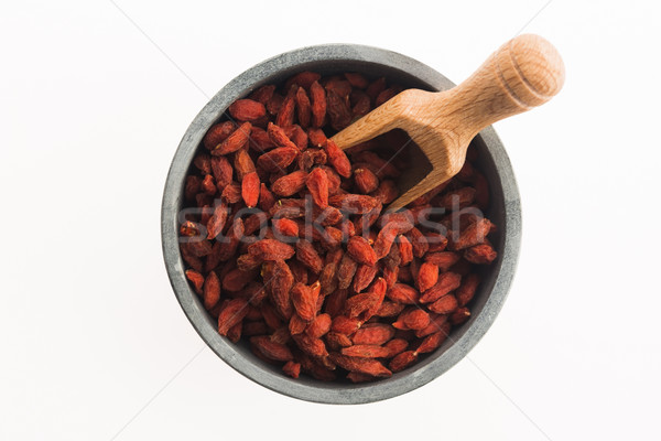 goji berries isolated on white background Stock photo © joannawnuk