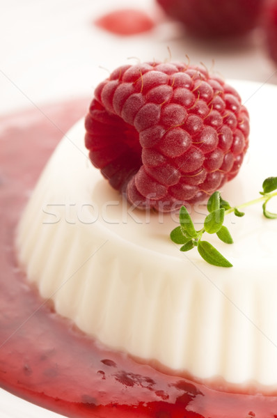 Vanille Berry sauce alimentaire fruits rouge [[stock_photo]] © joannawnuk