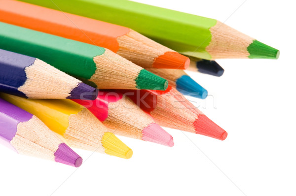 color pencil isolated on white Stock photo © joannawnuk