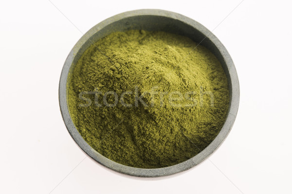 Young barley grass. Detox superfood. Stock photo © joannawnuk