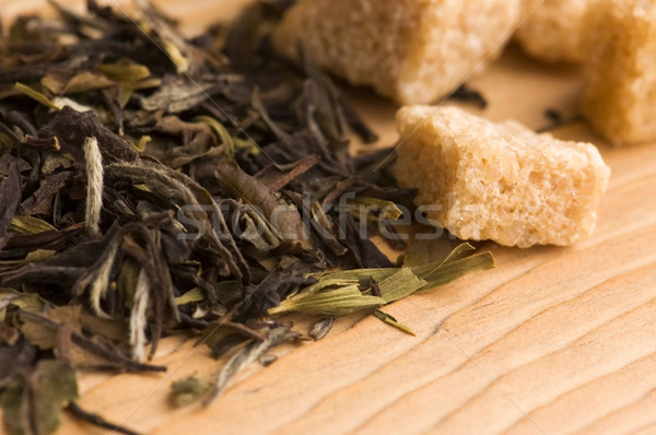 Groene thee blad japans asia cultuur zoete Stockfoto © joannawnuk