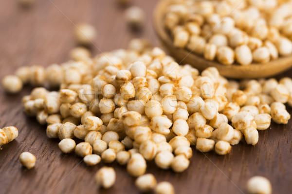 quinoa popping Stock photo © joannawnuk