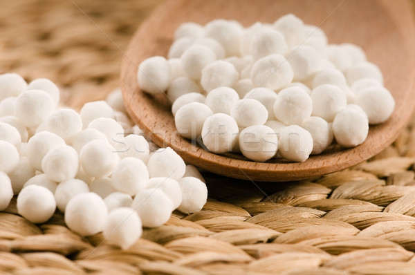 white tapioca pearls Stock photo © joannawnuk