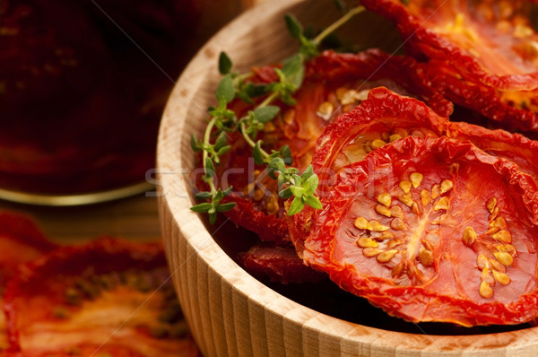 Stock photo: Italian sun dried tomatoes