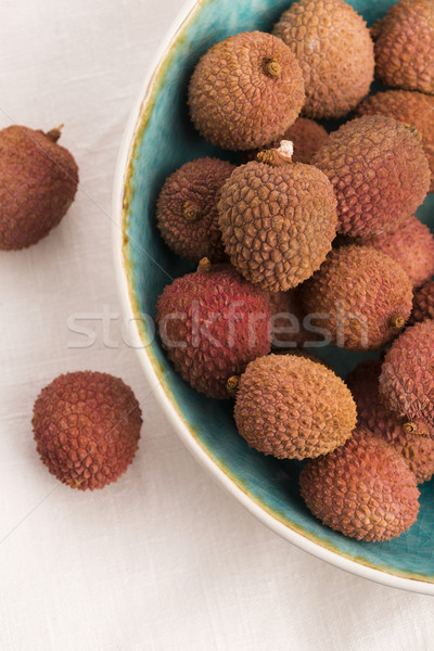 Fresh lychee Stock photo © joannawnuk