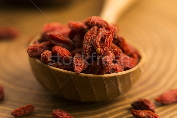 Portion of dried Goji Berries (also known as Wolfberry) Stock photo © joannawnuk