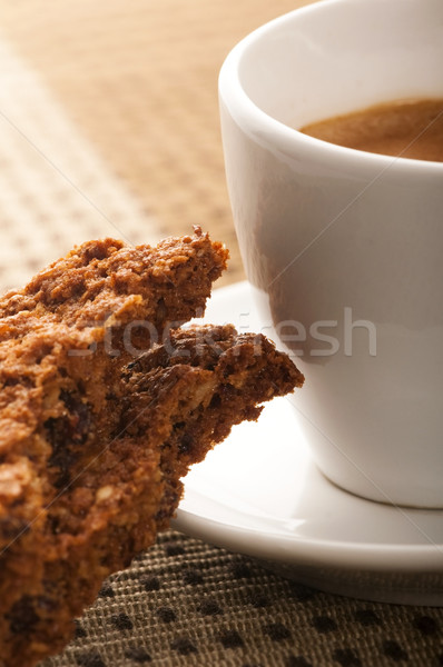 Sütik forró kávé kávézó Afrika fekete Stock fotó © joannawnuk