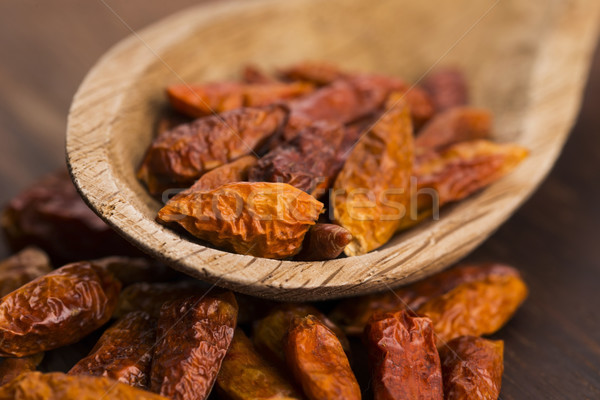 hot birds eye peppers Stock photo © joannawnuk