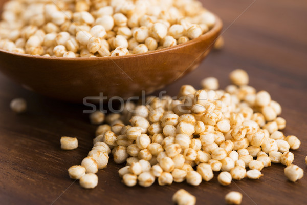quinoa popping Stock photo © joannawnuk