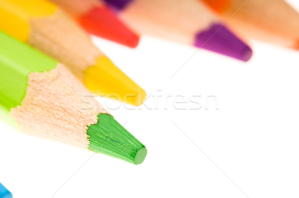 color pencil isolated on white Stock photo © joannawnuk