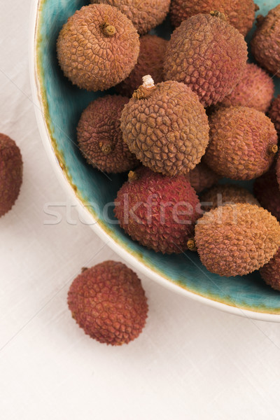 Fresh lychee Stock photo © joannawnuk