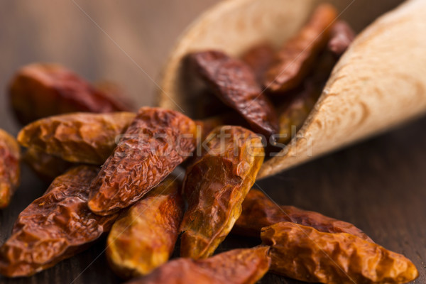 hot birds eye peppers Stock photo © joannawnuk