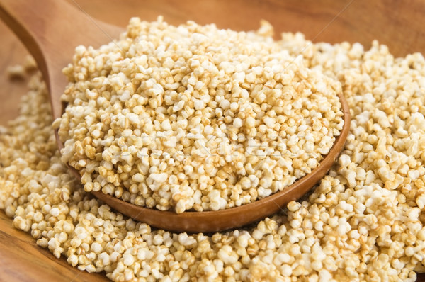 Amaranth popping, gluten-free, high protein grain cereal Stock photo © joannawnuk