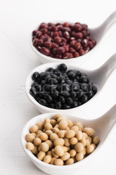 tricolor soybeans Stock photo © joannawnuk