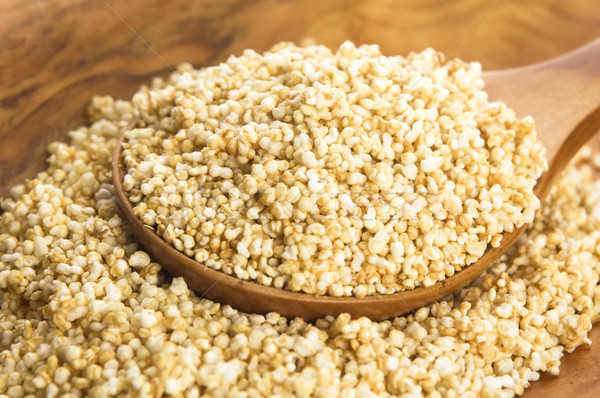 Amaranth popping, gluten-free, high protein grain cereal Stock photo © joannawnuk