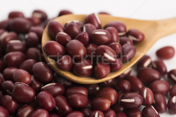 Red haricot beans (Adzuki) Stock photo © joannawnuk