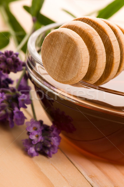 Lavandă miere proaspăt flori alimente dulce floare Imagine de stoc © joannawnuk