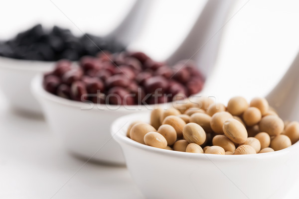 tricolor soybeans Stock photo © joannawnuk