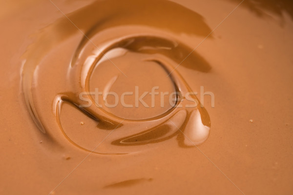 Background of melted milk chocolate Stock photo © joannawnuk