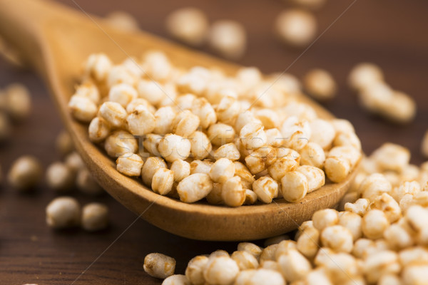 quinoa popping Stock photo © joannawnuk