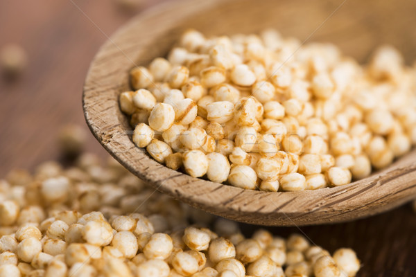 quinoa popping Stock photo © joannawnuk