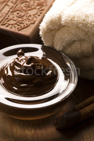 Imagine de stoc: Ciocolată · spa · scorţişoară