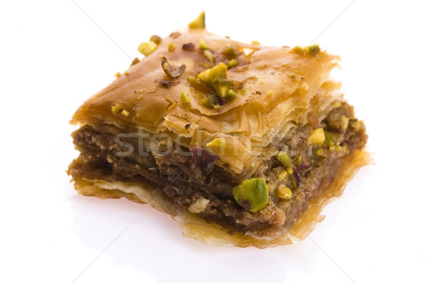 Baklava - traditional middle east sweet desert Stock photo © joannawnuk