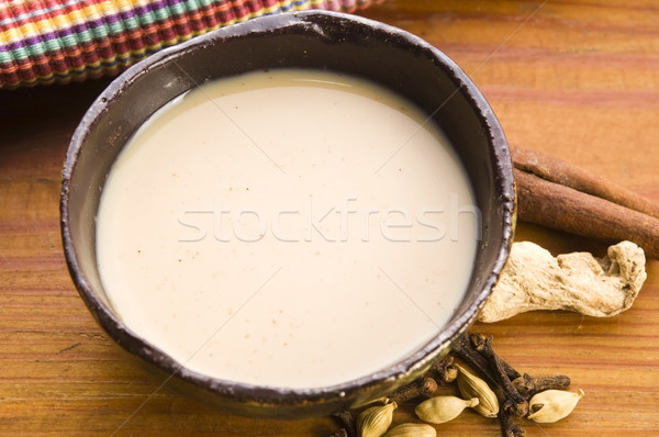 Masala chai Stock photo © joannawnuk
