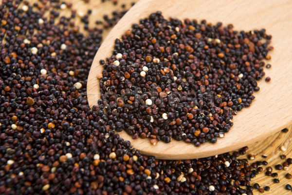 Black Quinoa grain Stock photo © joannawnuk