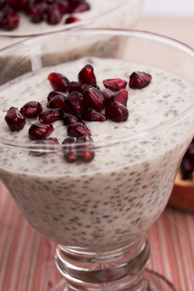 Chia seed pudding Stock photo © joannawnuk