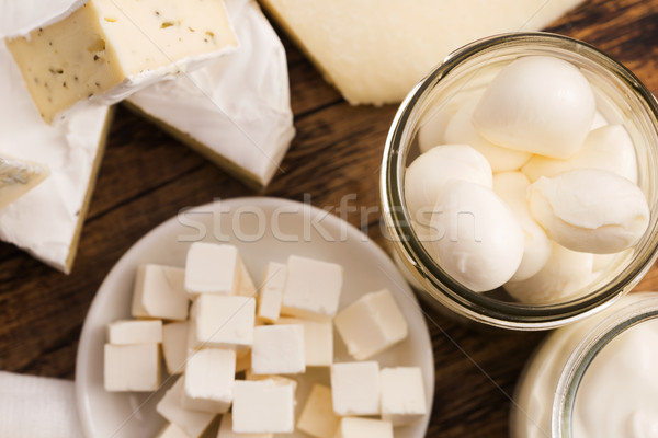 different kinds of cheese Stock photo © joannawnuk