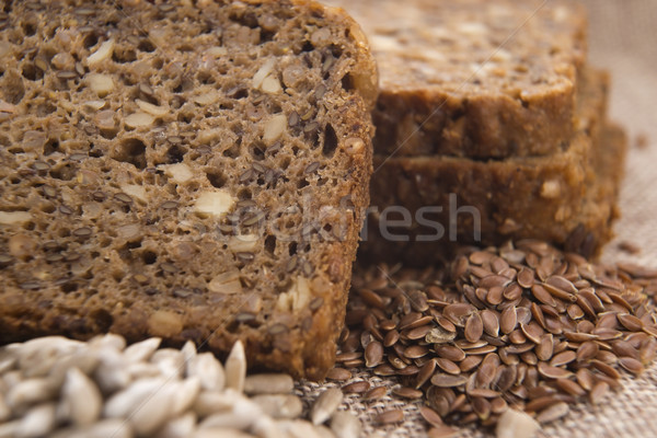 Whole grain bread Stock photo © joannawnuk