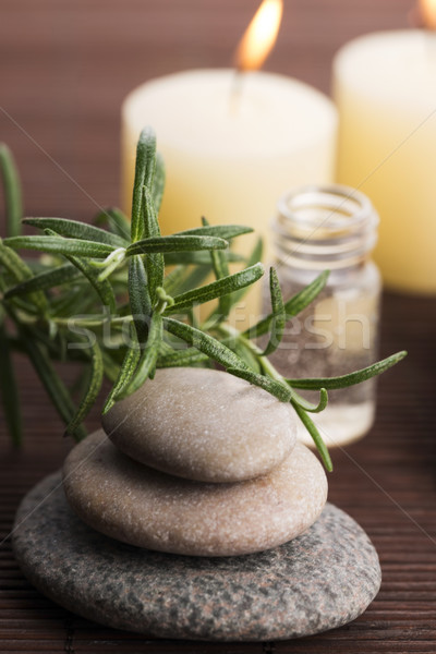 Rosemary essential oil Stock photo © joannawnuk